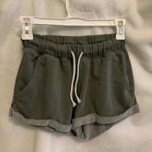 Army Green Lounge Shorts